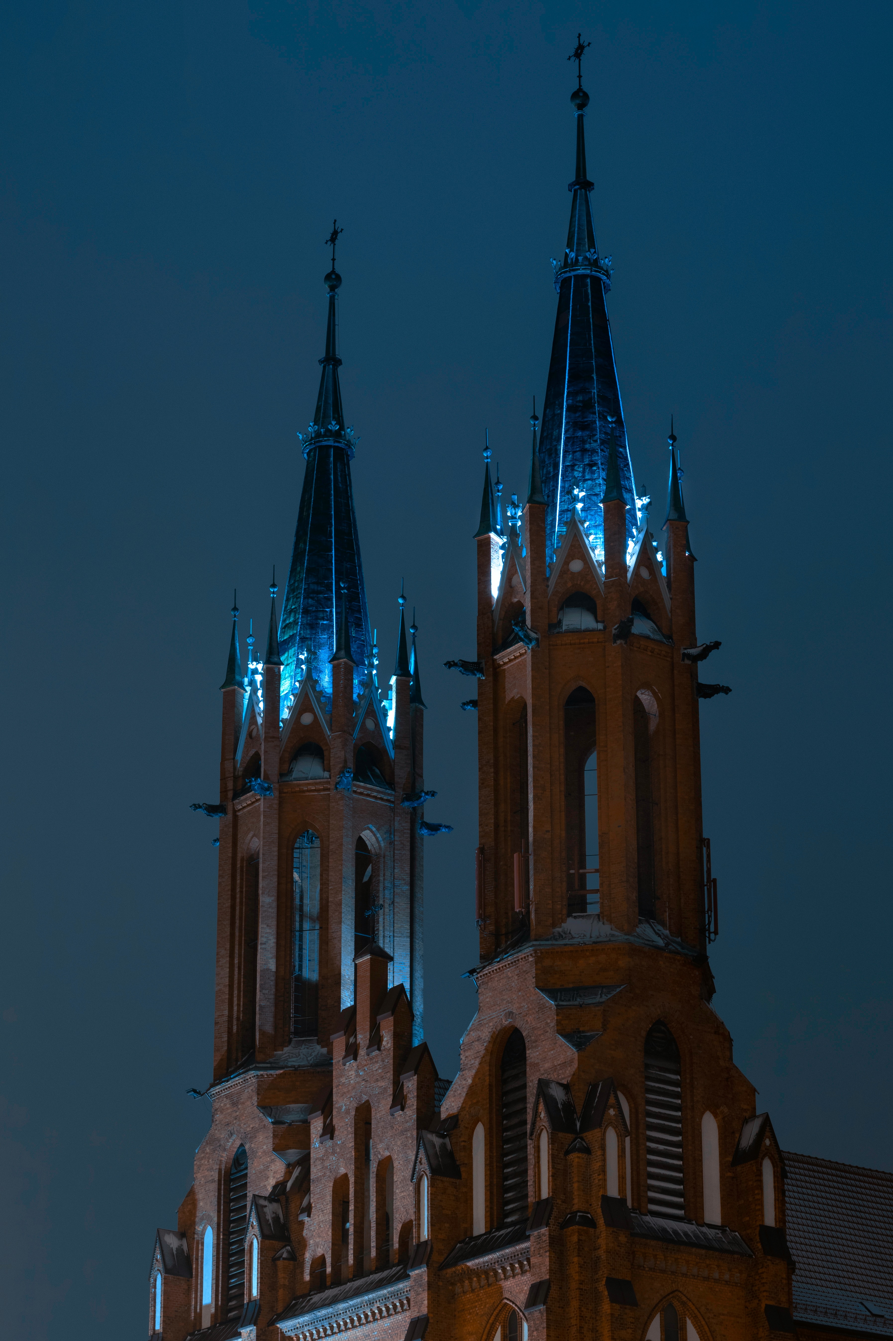 Bialystok Catherdral by Night